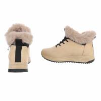 Damen Winterstiefeletten - khaki