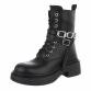 Damen Schnürstiefeletten - black - 12 Paar