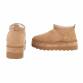 Damen Winterstiefeletten - camel