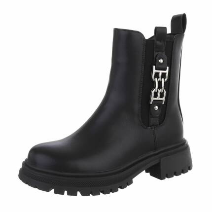 Damen Klassische Stiefeletten - black Gr. 37