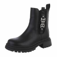 Damen Klassische Stiefeletten - black Gr. 40