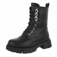 Damen Schnürstiefeletten - black