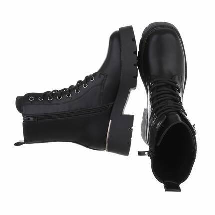 Damen Schnrstiefeletten - black