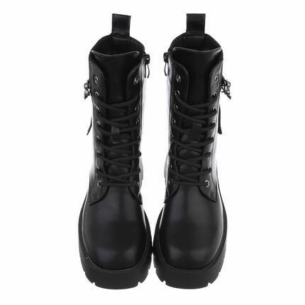 Damen Schnrstiefeletten - black