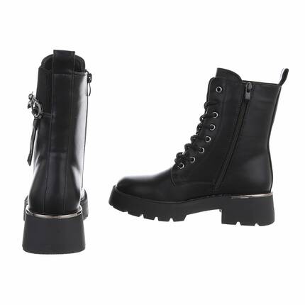 Damen Schnrstiefeletten - black