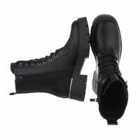 Damen Schnürstiefeletten - black