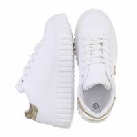 Damen Low-Sneakers - gold