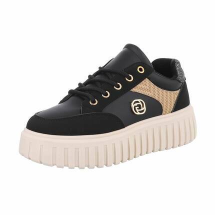 Damen Low-Sneakers - black - 12 Paar