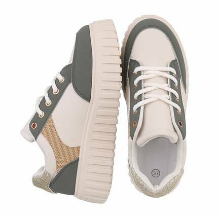 Damen Low-Sneakers - green