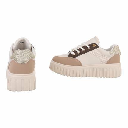 Damen Low-Sneakers - khaki