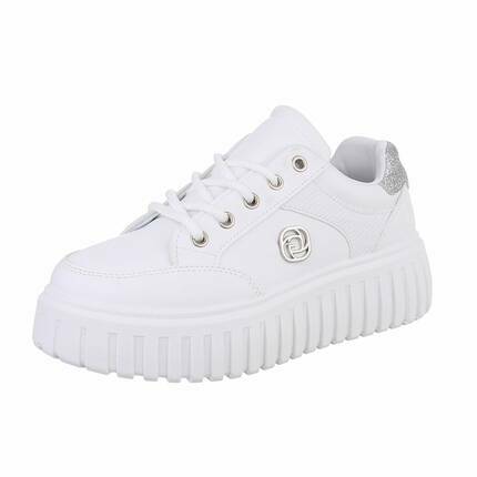 Damen Low-Sneakers - white - 12 Paar