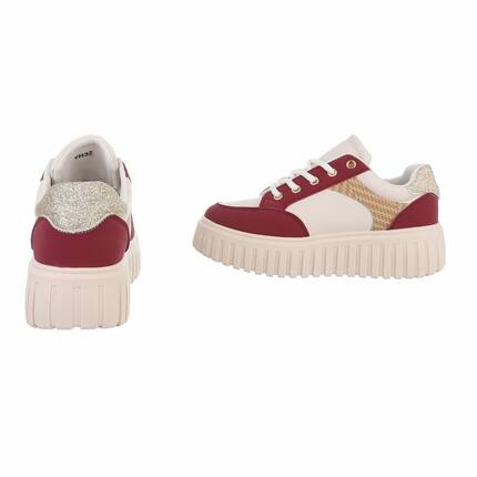 Damen Low-Sneakers - wine