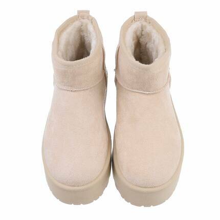 Damen Winterstiefeletten - beige