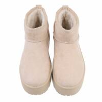 Damen Winterstiefeletten - beige