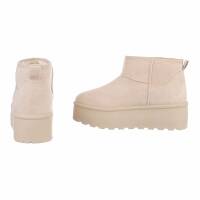 Damen Winterstiefeletten - beige