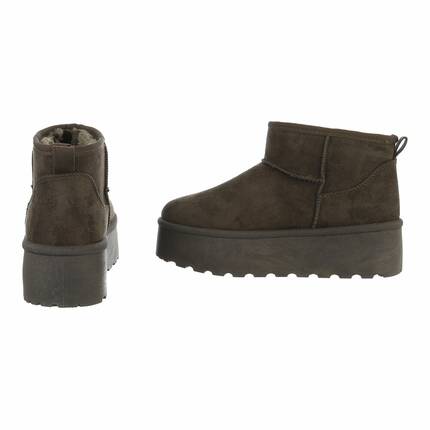 Damen Winterstiefeletten - green