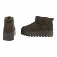 Damen Winterstiefeletten - green