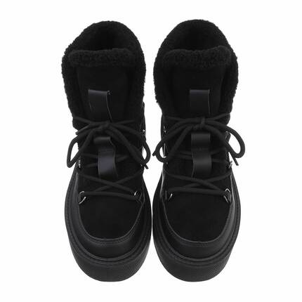 Damen Schnrstiefeletten - black