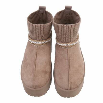 Damen Winterstiefeletten - khaki