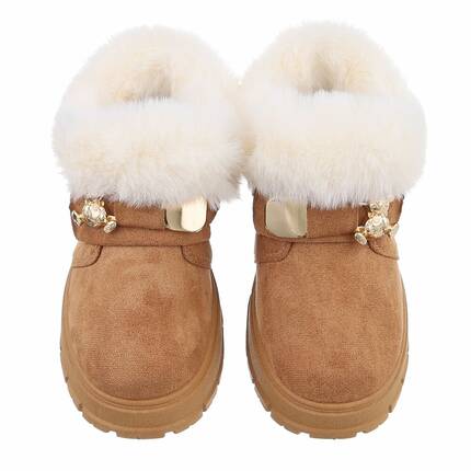 Damen Winterstiefeletten - camel