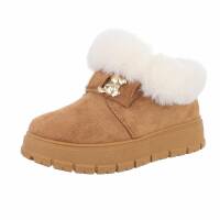 Damen Winterstiefeletten - camel