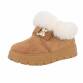 Damen Winterstiefeletten - camel