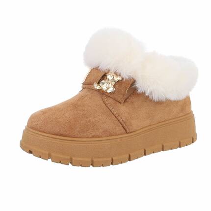 Damen Winterstiefeletten - camel Gr. 36