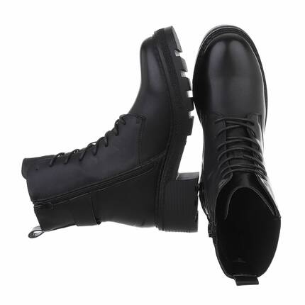 Damen Schnrstiefeletten - black