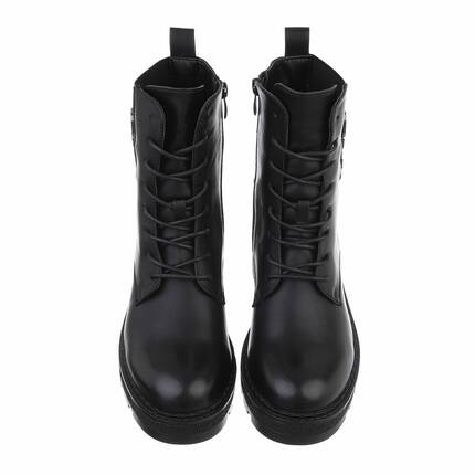 Damen Schnrstiefeletten - black