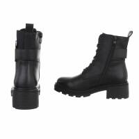 Damen Schnürstiefeletten - black