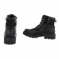 Damen Schnürstiefeletten - black