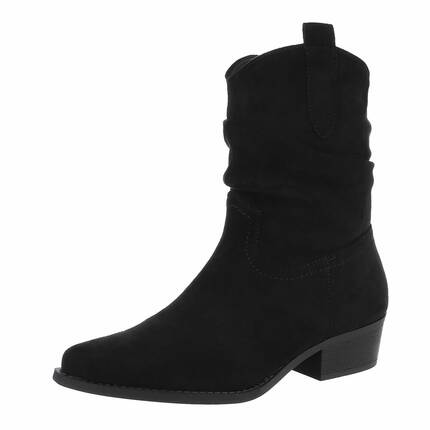 Damen Western- & Bikerboots - black