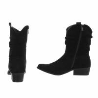 Damen Western- & Bikerboots - black