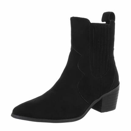 Damen Western- & Bikerboots - black