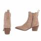 Damen Western- & Bikerboots - khaki