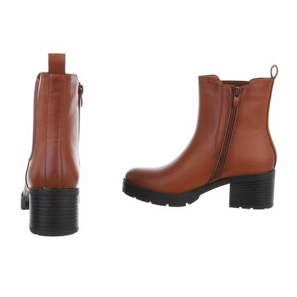 Damen Chelsea Boots - camel