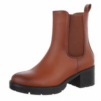 Damen Chelsea Boots - camel