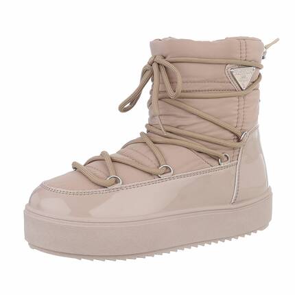 Damen Winterstiefeletten - khaki - 12 Paar