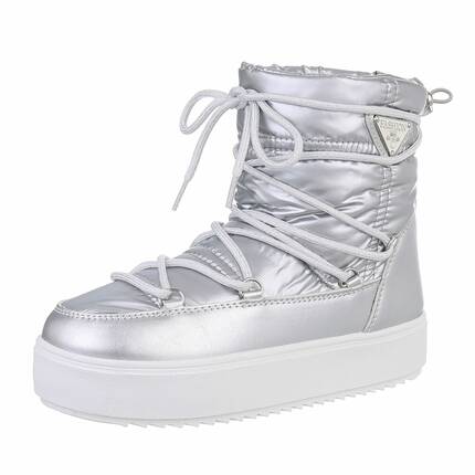 Damen Winterstiefeletten - silver - 12 Paar