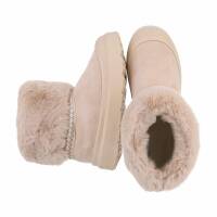 Damen Winterstiefeletten - beige