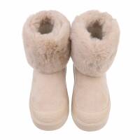 Damen Winterstiefeletten - beige