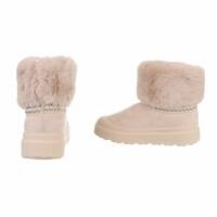 Damen Winterstiefeletten - beige