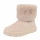 Damen Winterstiefeletten - beige