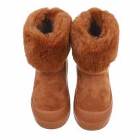 Damen Winterstiefeletten - camel