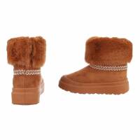 Damen Winterstiefeletten - camel