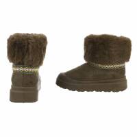 Damen Winterstiefeletten - green