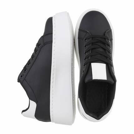 Damen Low-Sneakers - black