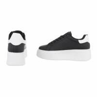 Damen Low-Sneakers - black