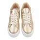 Damen Low-Sneakers - gold