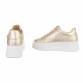 Damen Low-Sneakers - gold